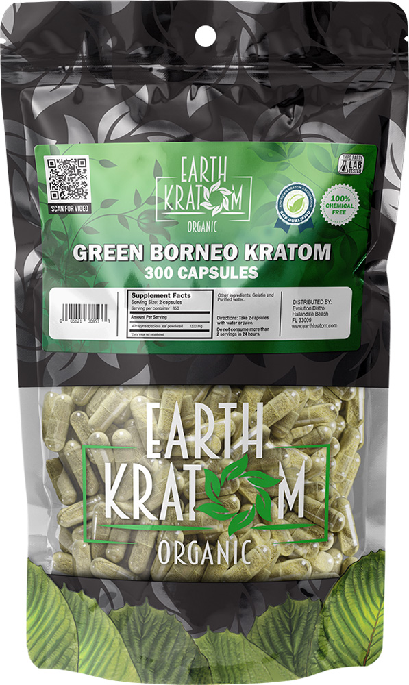 Green Borneo By Earth Kratom