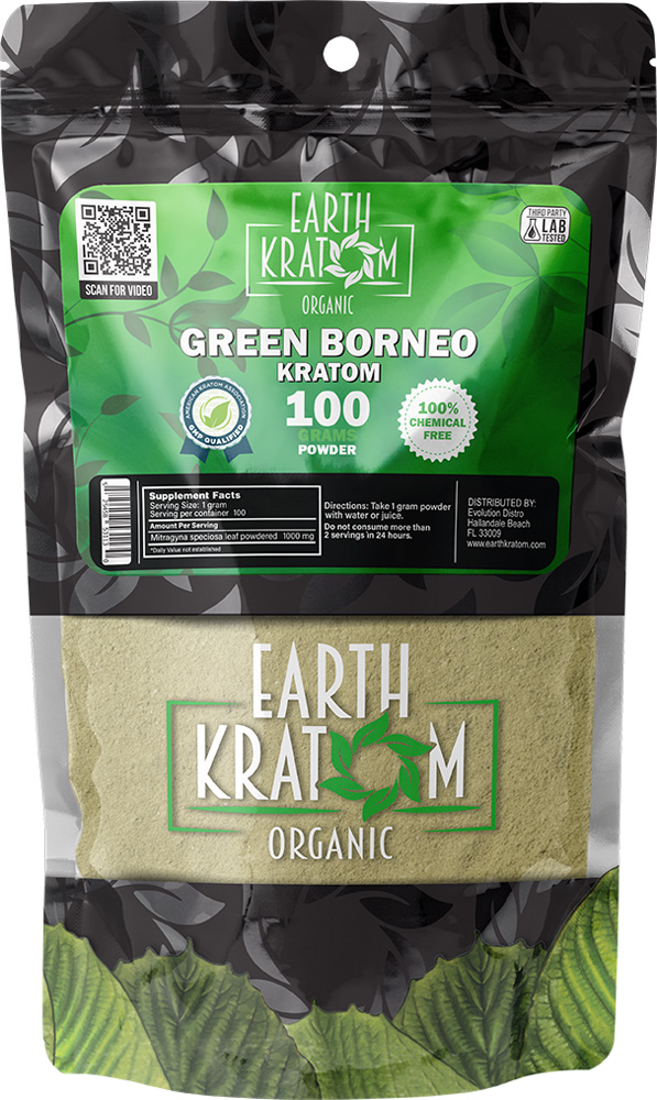 Green Borneo By Earth Kratom
