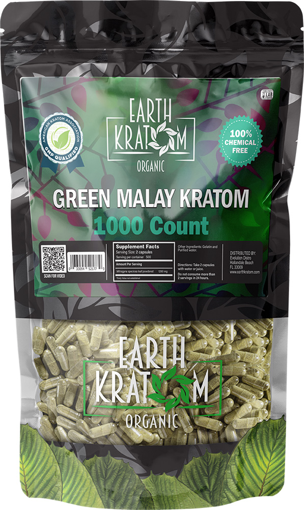 Green Malay By Earth Kratom