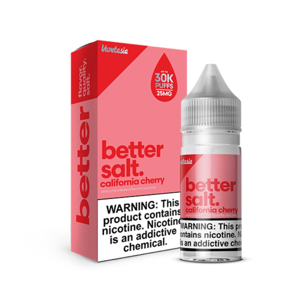 California Cherry Bettersalt By Vapetasia