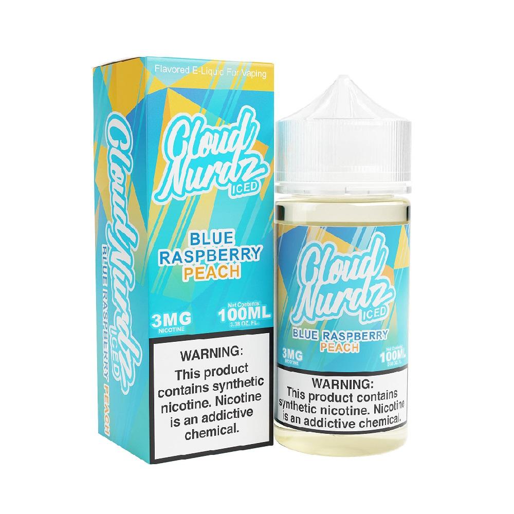Iced Blue Raspberry Peach By Cloud Nurdz