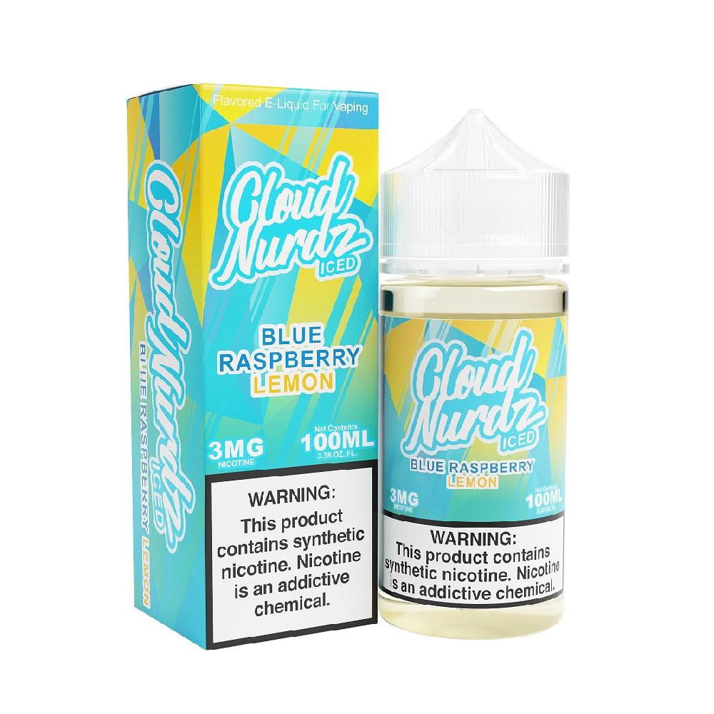 Iced Blue Raspberry Lemon By Cloud Nurdz