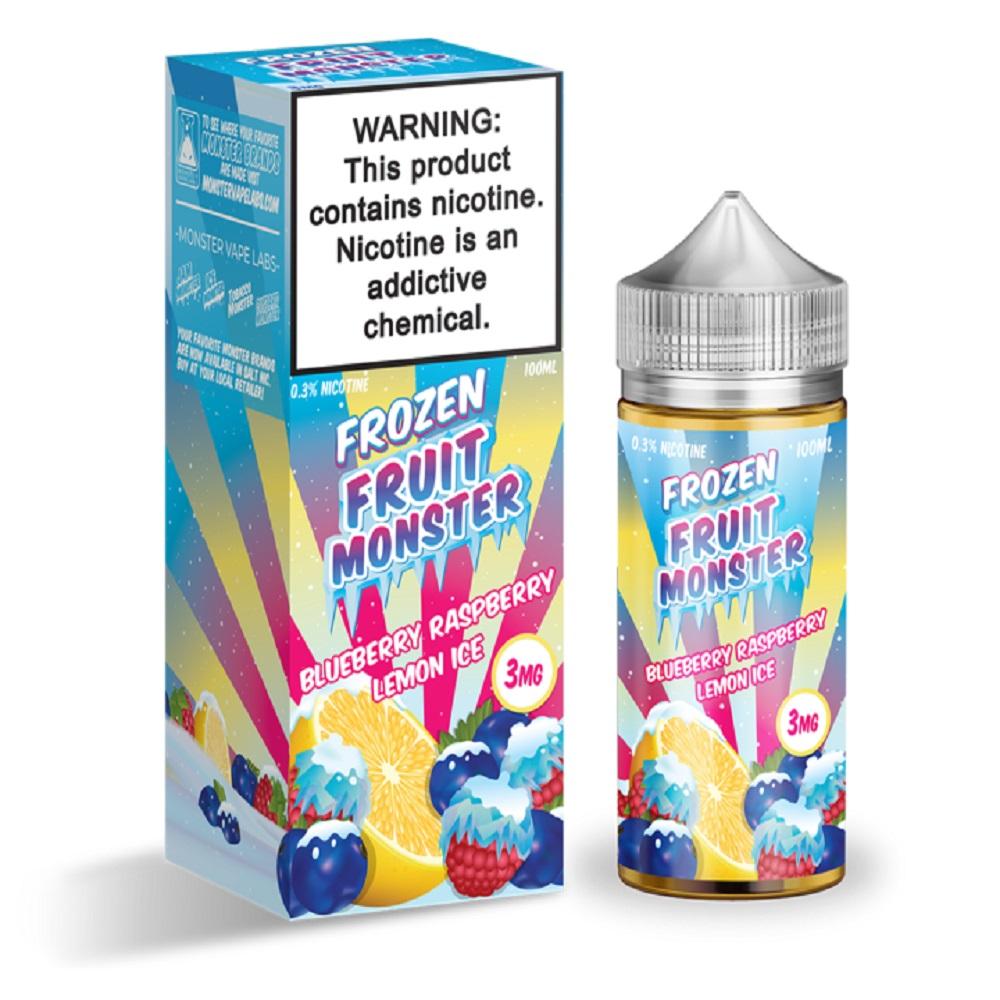 Blueberry Raspberry Lemon Ice By Frozen Fruit Monster