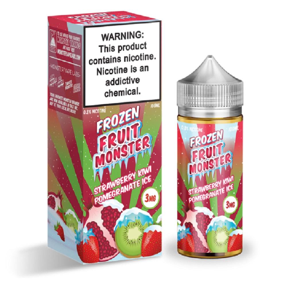 Strawberry Kiwi Pomegranate Ice By Frozen Fruit Monster