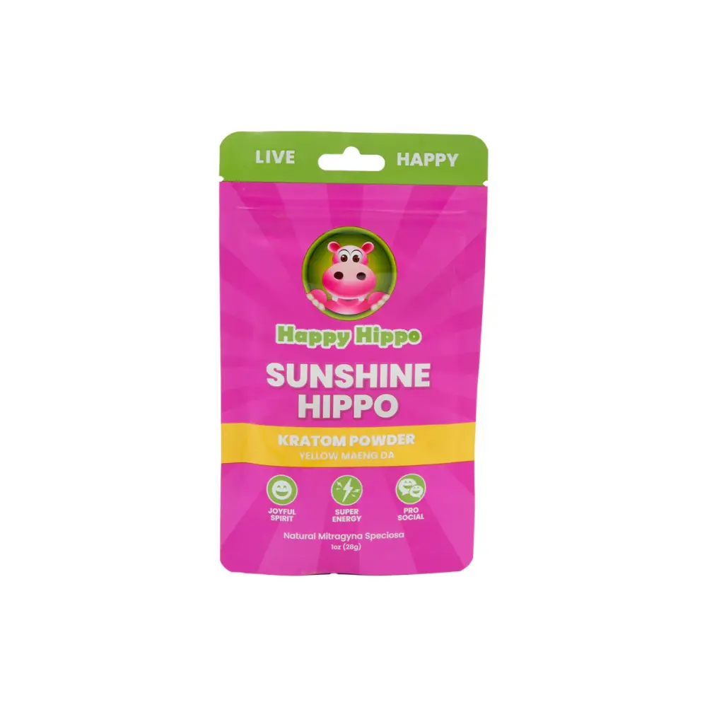Sunshine Hippo - Yellow Vein Maeng Da