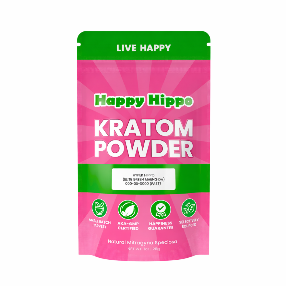 Hyper Hippo - Green Vein Maeng Da