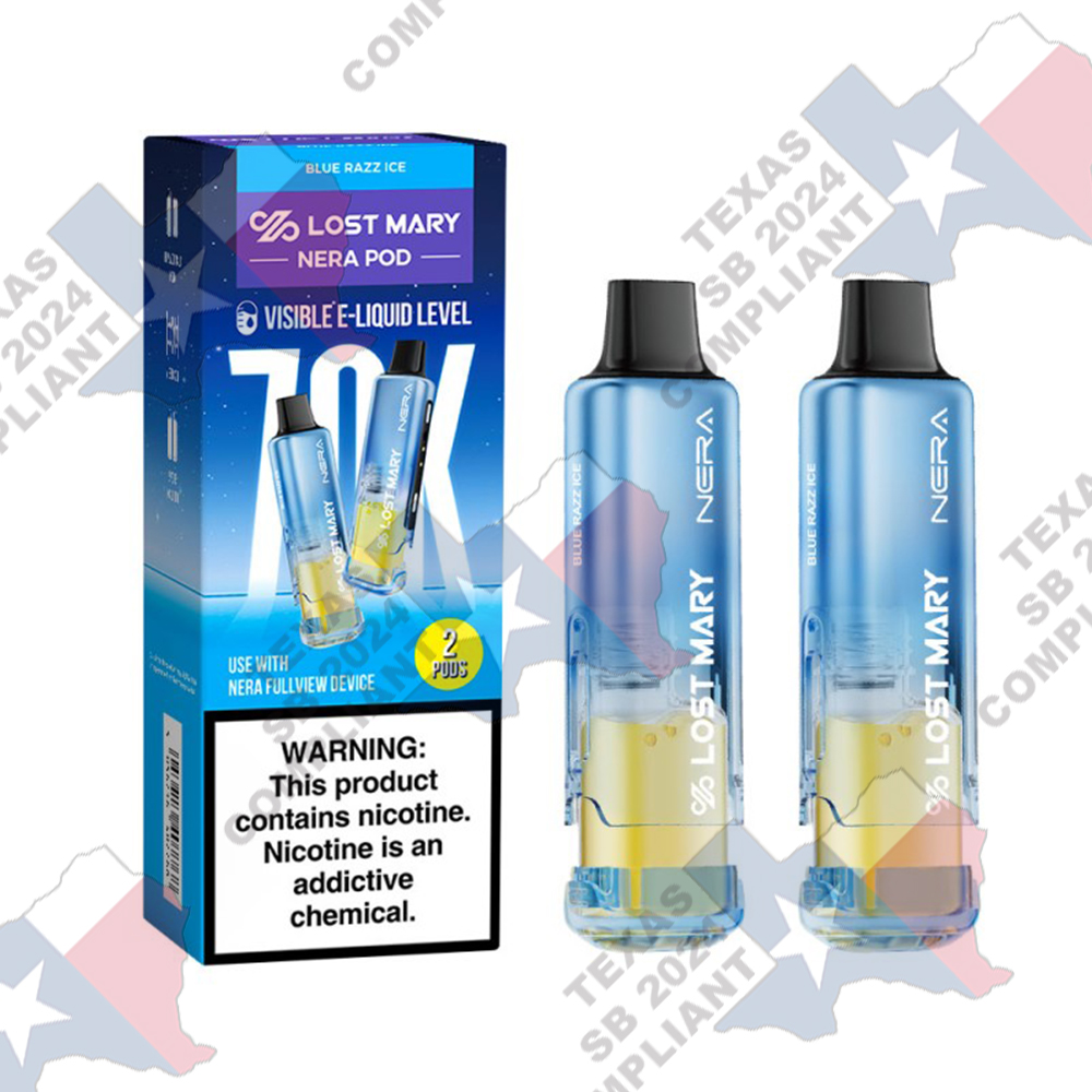 Lost Mary NERA Fullview Pod 70000 Puffs 5pk - SB2024 Compliant