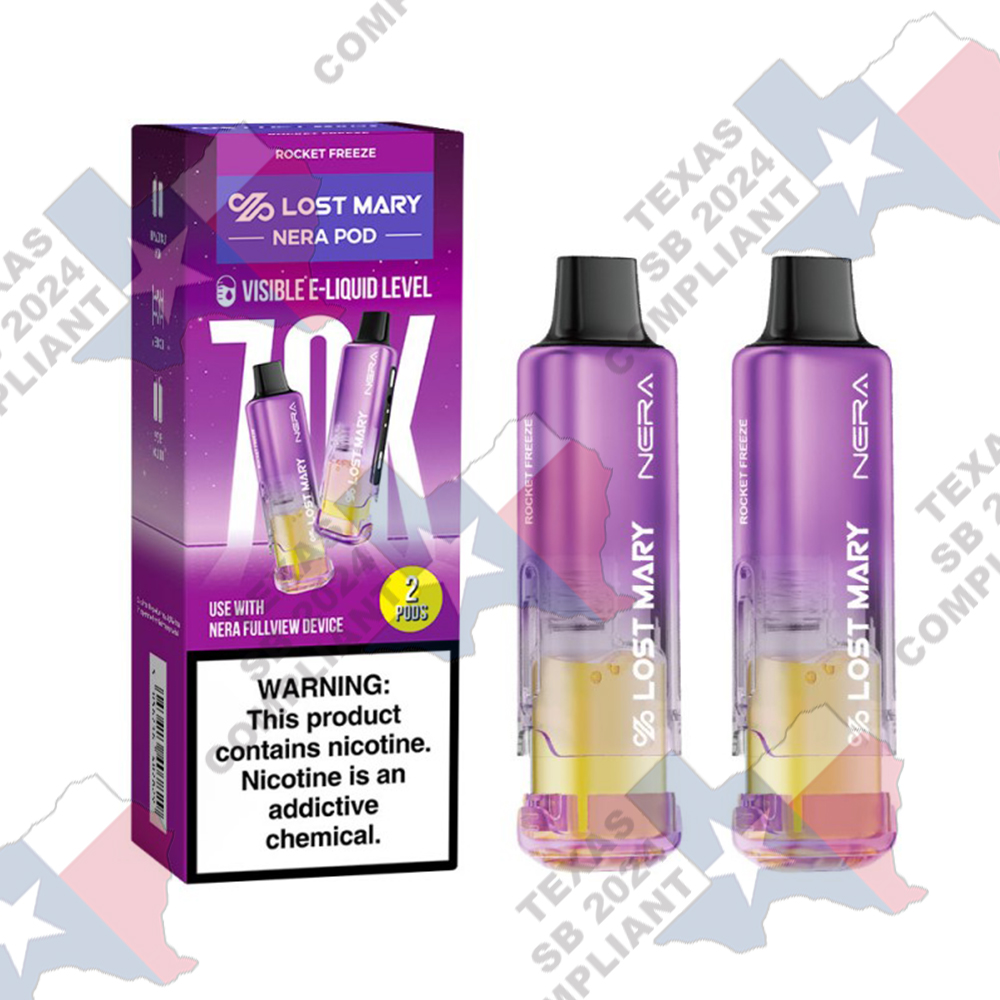 Lost Mary NERA Fullview Pod 70000 Puffs 5pk - SB2024 Compliant